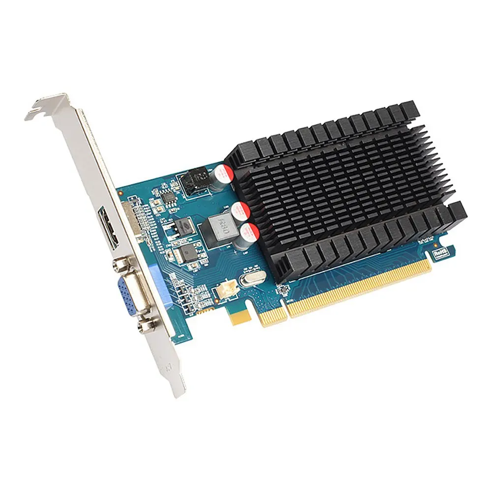 Yeston Radeon R5 230 GPU 1 ГБ GDDR3 64 бит 650 мГц игровой настольный компьютер PC Видео Графика