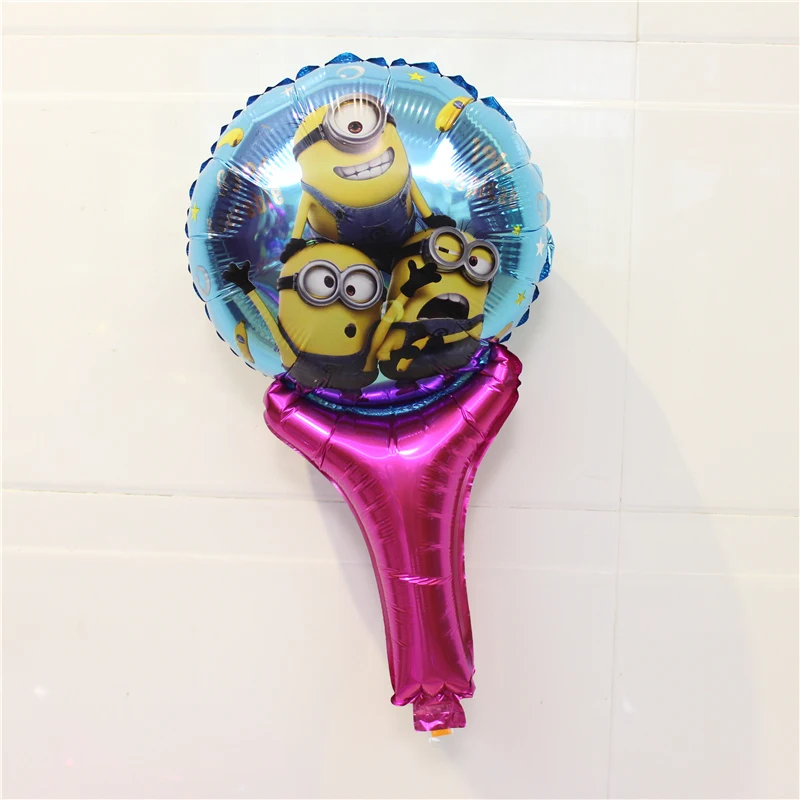 KUAWANLE 50 шт./лот мультфильм принцесса свинья Миньоны палочки для поддержки фольга