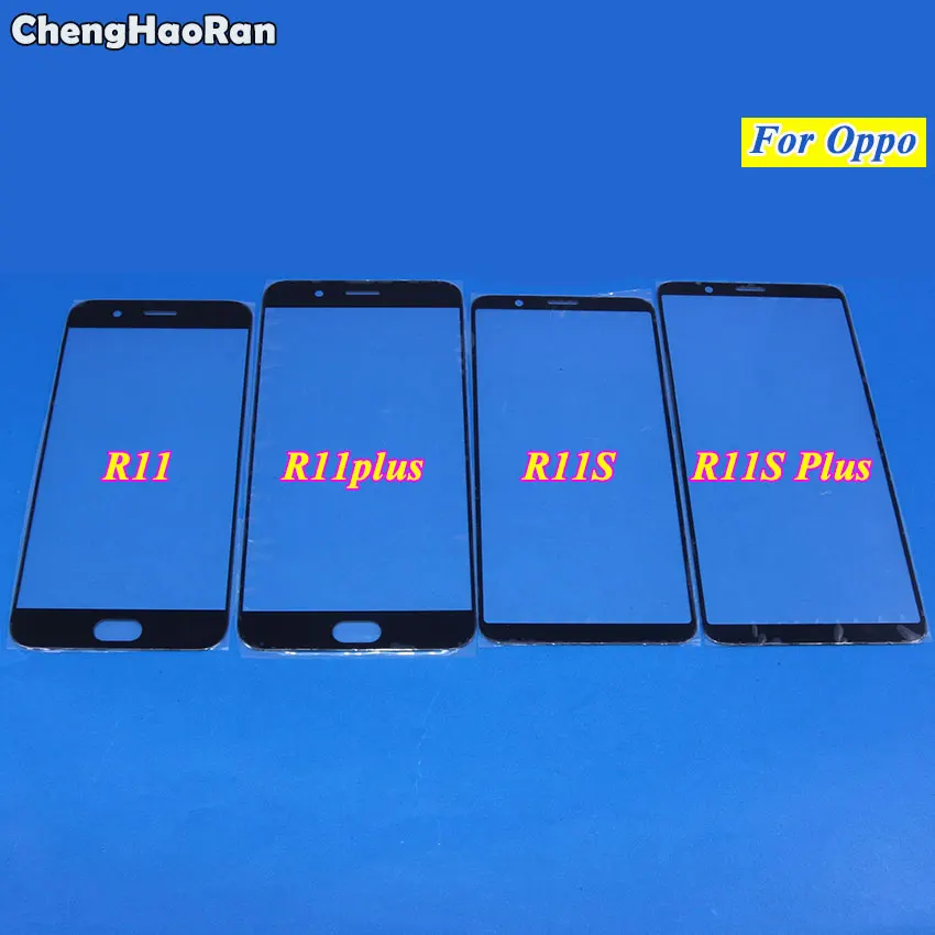 ChengHaoRan сменный ЖК передний сенсорный экран стеклянный внешний объектив для OPPO R11 R11S Plus R11plus R11Splus