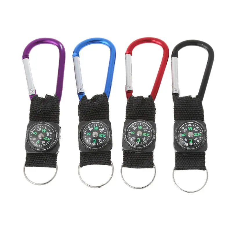 1 шт. Спорт на открытом воздухе брелок с компасом Кемпинг Альпинизм походный
