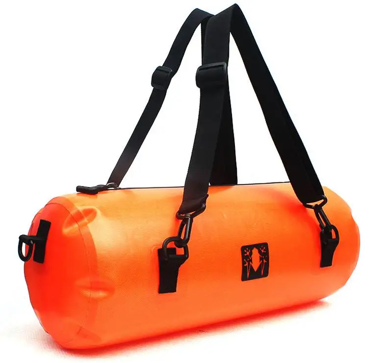 orange 15L LONGHIKER, Спортивная, ПВХ, водонепроницаемая, для плавания, для рафтинга, для дайвинга, сумка для водостойких буй для плавания, Пляжная, морская, сумка, рюкзак - Цвет: orange