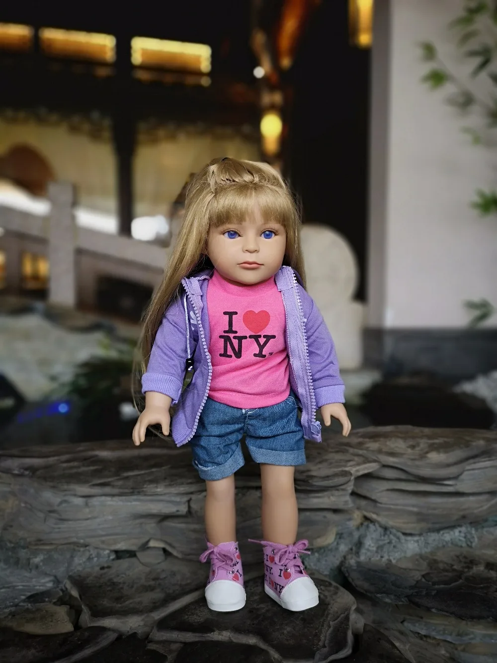 45 см виниловое тело Bebe Reborn Девочка Кукла Малыш Ванна игрушка с модной одеждой Реалистичная принцесса кукла водонепроницаемый подарок на день рождения