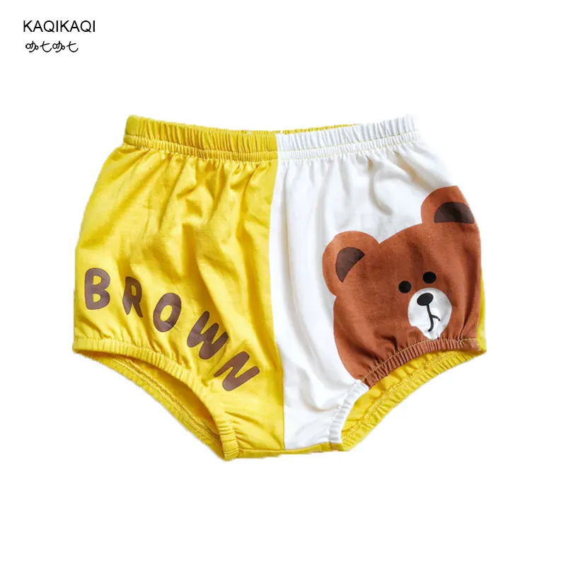 Summer Kids Cartoon Panties children Shorts Girls Boys Underwear Cotton Briefs Baby Clothing | Мать и ребенок