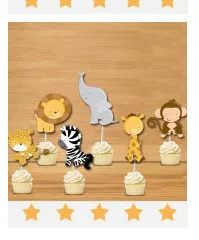 Farm Animals Straw 25PCS Paper Straws Birthday Party Festive Supplies Decoration Paper Drinking Straws Holiday Straws