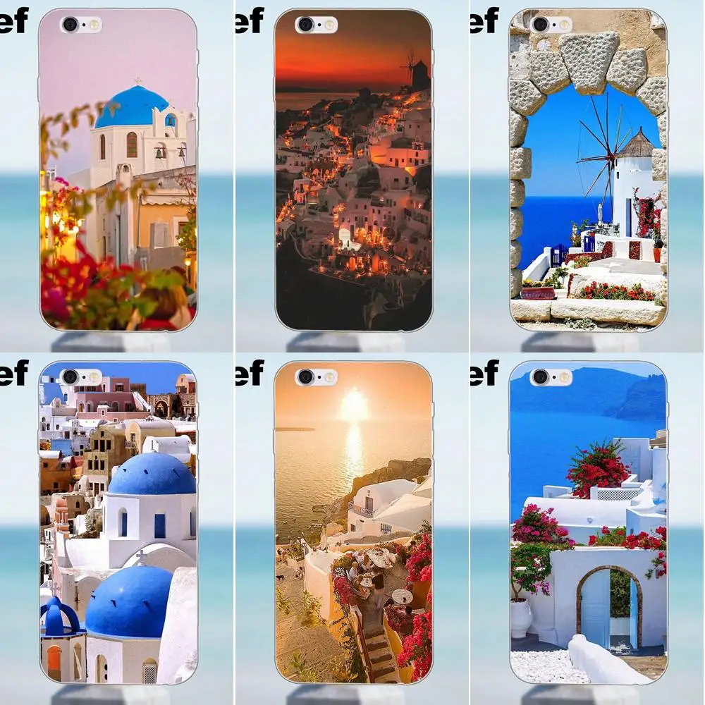 Suef для iPhone 4 4S 5 5S 5C SE 6 6S 7 8 Plus X Galaxy J1 J3 J5 J7 A3 A5 2016 2017 TPU Защитный чехол греческого