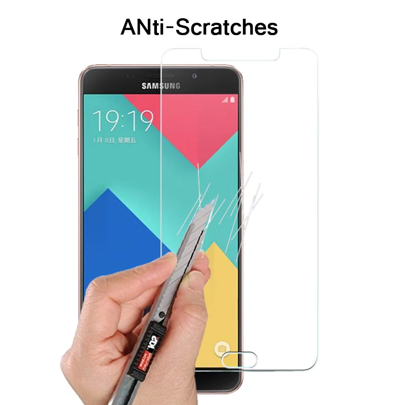 Новая пленка из закаленного стекла для Samsung Galaxy A3 A5 A7 A8 A9 Pro 2016 SM A310F A510F A7100 A810