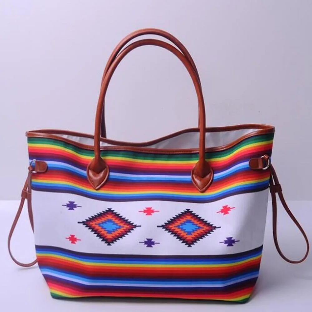 2018 женские сумки элегантная дамская сумка модные полосатые с принтом и двумя