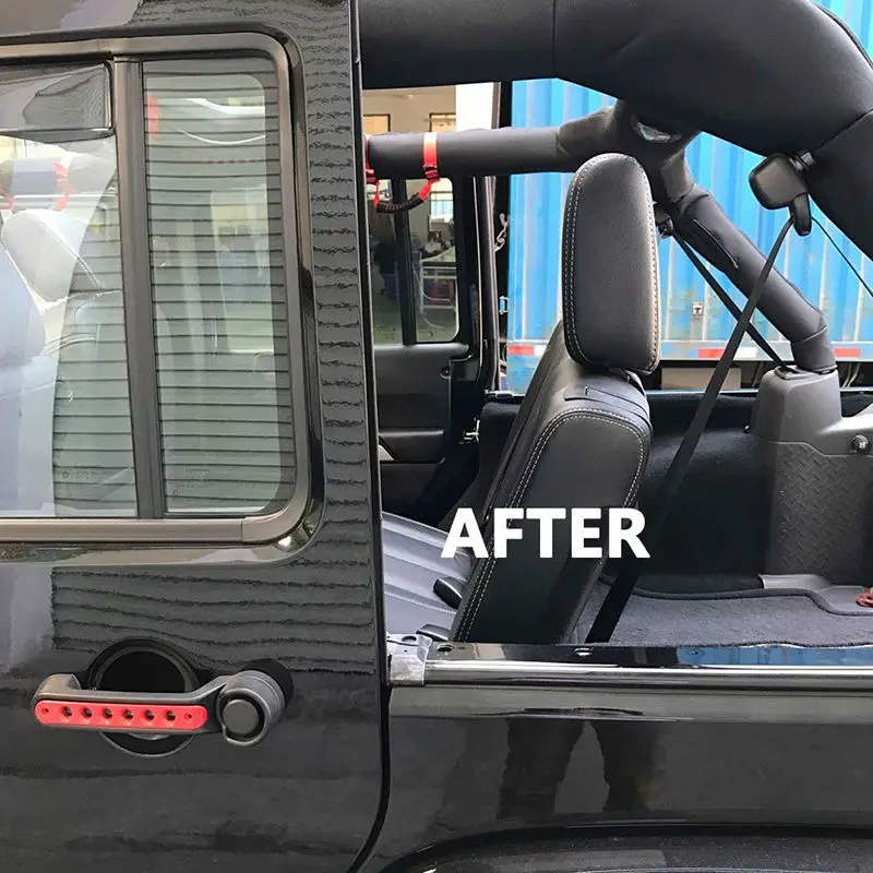 Черный алюминиевый комплект для откидывания заднего сиденья с болтами и шайбами