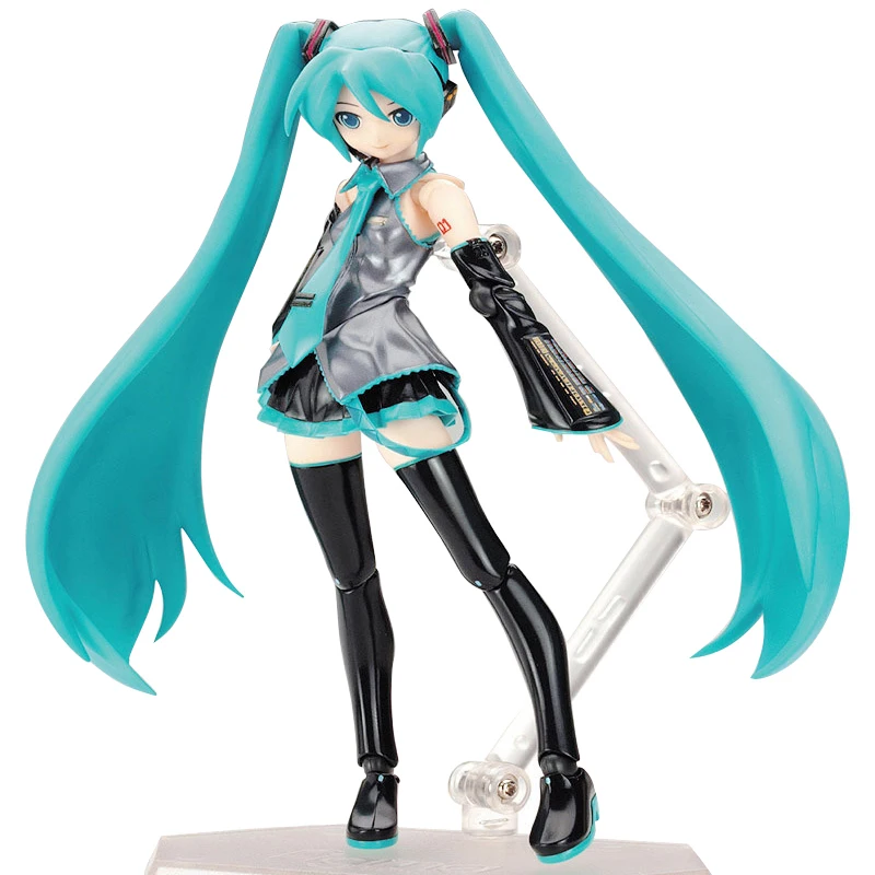 Экшн игрушки ZXZ Miku Hatsune Figma 014 ПВХ коллекция игрушек кукла для детей девочек