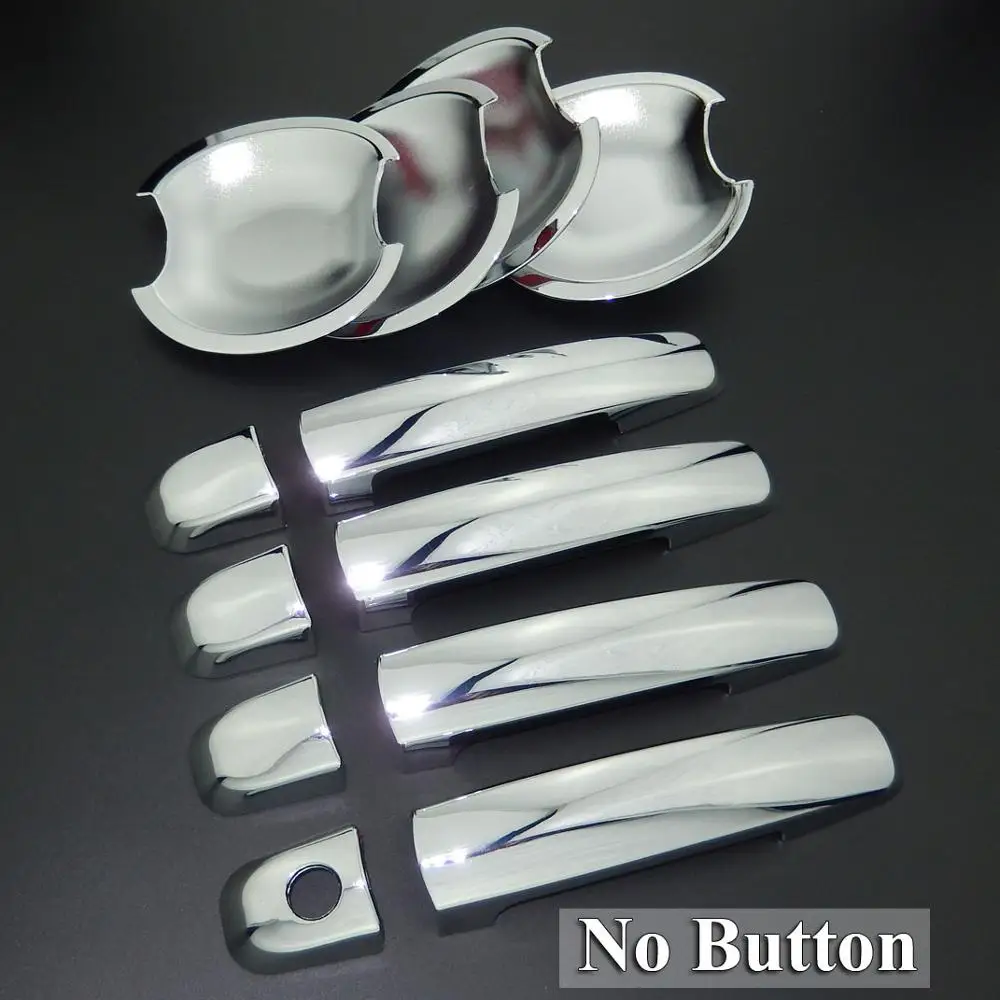 Complete Set Для Suzuki Grand Vitara 2005-/SX4 1st Gen 2006-/Swift 2005-/Kizashi хромированные покрытия для дверных ручек и Дверных чаш - Цвет: Complete Set