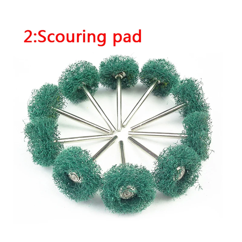 Набор кистей для полировки колеса 10 шт. аксессуары вращающихся инструментов|dremel