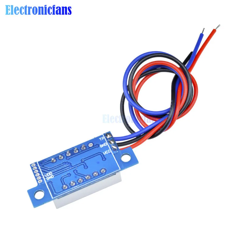 Желтый светодиодный панельный Цифровой вольтметр DC 0 99 9 V|yellow led|led yellowvoltmeter dc |