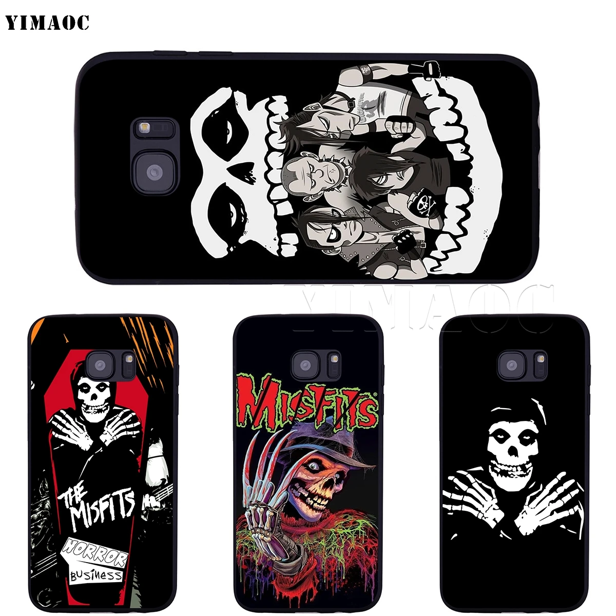 Мягкий силиконовый чехол YIMAOC The Misfits Jerry для Samsung Galaxy S6 S7 Edge S8 S9 Plus A3 A5 A6 Note 8 9|Бамперы|