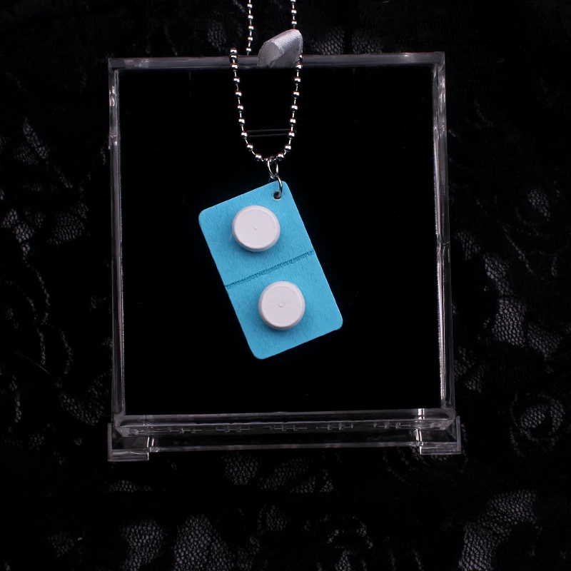 Кулон капсула из нержавеющей стали креативный деревянный кулон в стиле хип