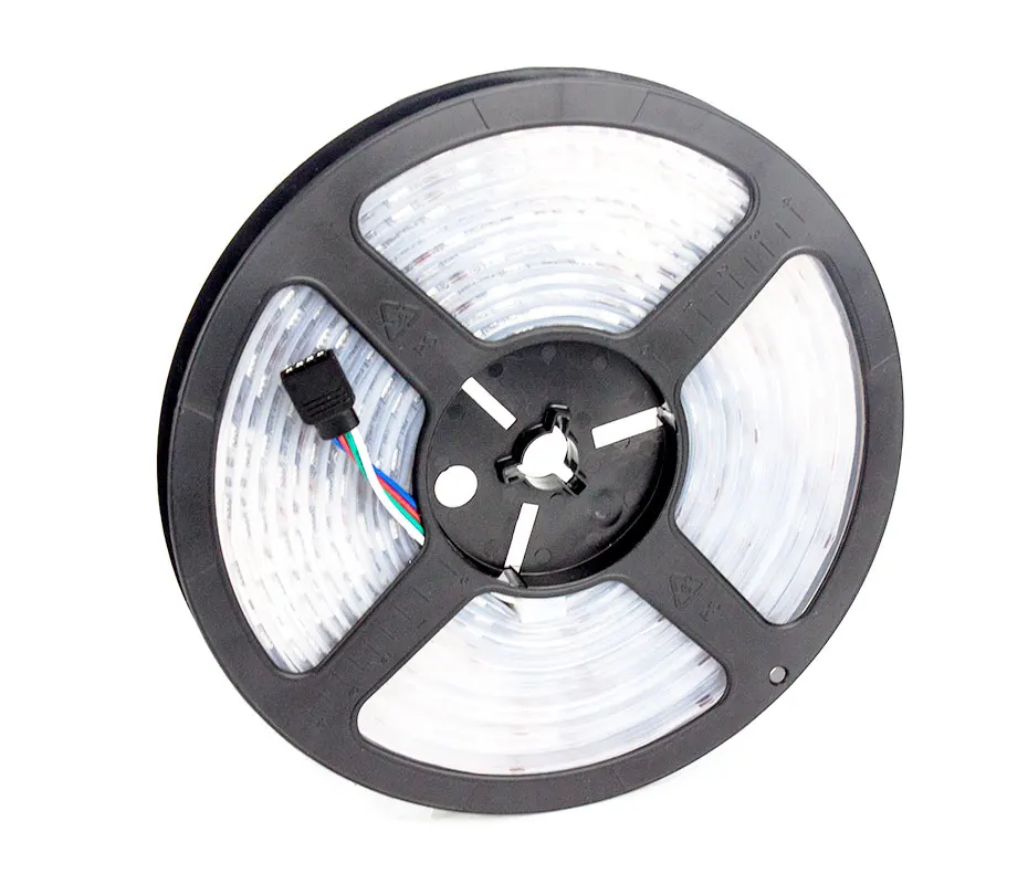 Водонепроницаемая светодиодная лента 12 в 5050 IP67 RGB белый теплый белый 5 м непроницаемый 60 светодиодов/м 300 светодиодов Rgb декоративный светильник для дома