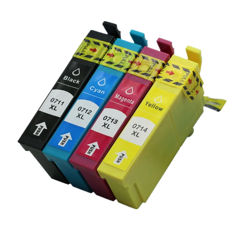 Запасные чернильные картриджи T0711 T0711/891 E-711/891 для Stylus DX7450 DX8400 DX8450 DX9400F S20 S21 SX100 |