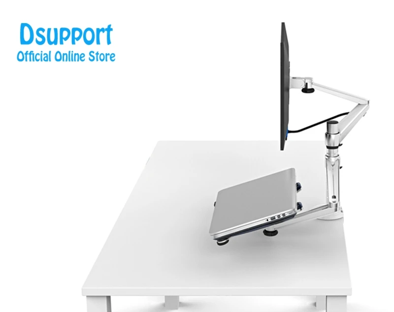 Мультимедийный настольный держатель с двумя ручками 25 дюймов Monior + подставка для