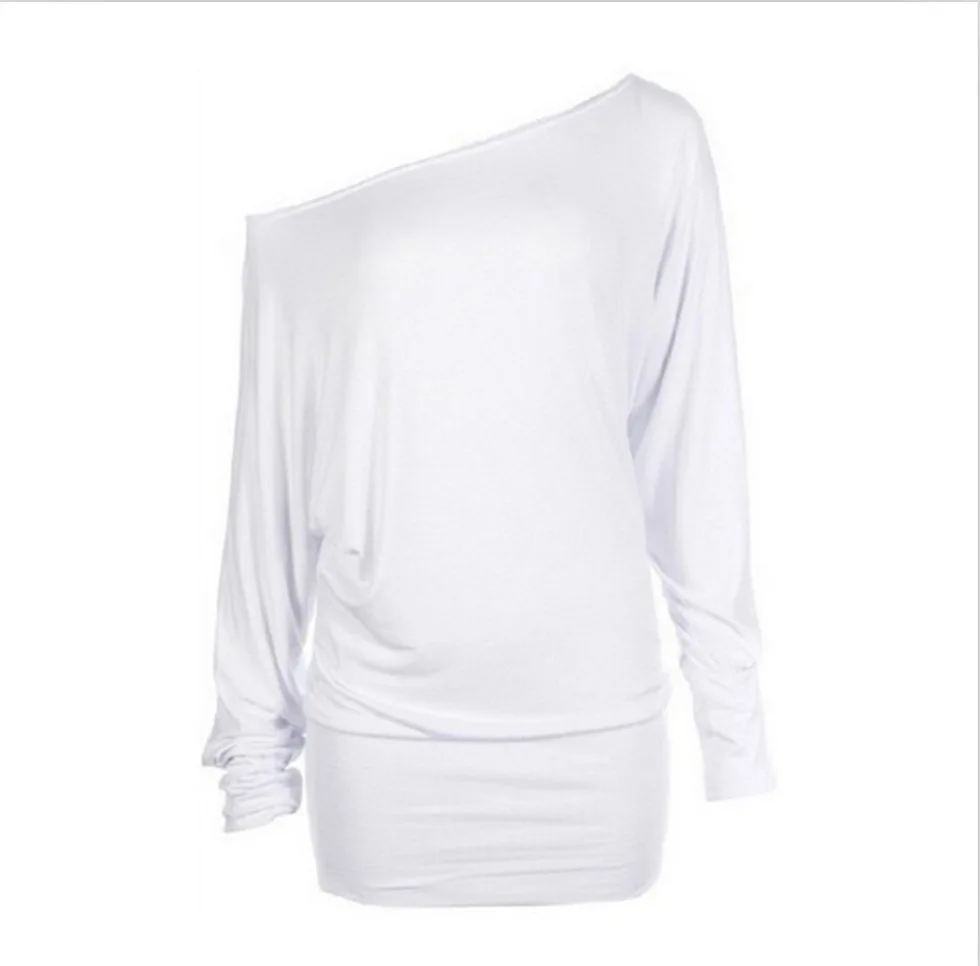 2018 Fashion Women Shirt Batwing Sleeve Shirts Top Solid O-neck Cotton Summer Tee Tops Female Plus Size Casual Loose V259 |