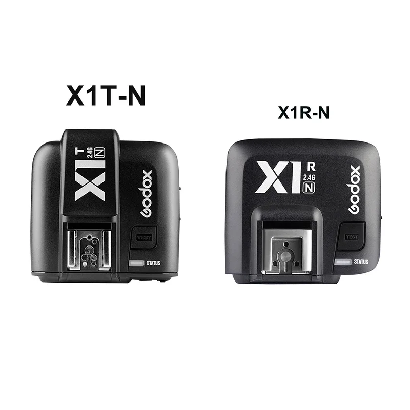 X1 kit for Nikon Godox X1 комплект ttl 2,4G беспроводной триггерный передатчик вспышки и приемник для Canon для Nikon для sony godoxTT685 V860 Вспышка speedlite - Цвет: X1 kit for Nikon