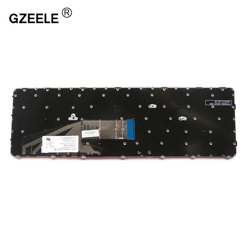 Русская клавиатура GZEELE для HP ProBook 450 G3 455 470 650 G2 RU черная ноутбука|keyboard for hp|laptop keyboardg3