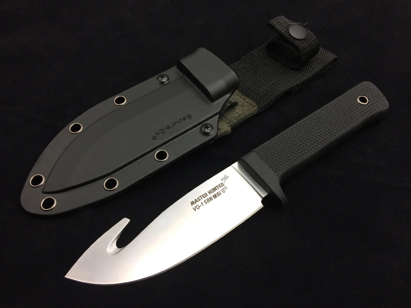 Холодной Сталь Сан mai Hunter Охота фиксированной Ножи для шашлыков D2 лезвие abs ручка