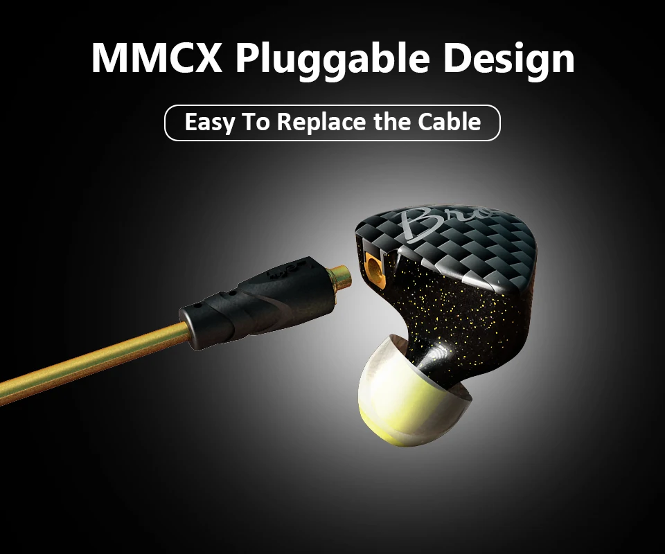 NICEHCK Bro наушники-вкладыши 1BA+ 1DD гибридные наушники MMCX наушники HIFI DJ спортивные наушники для бега гарнитура вкладыши MMCX съемный