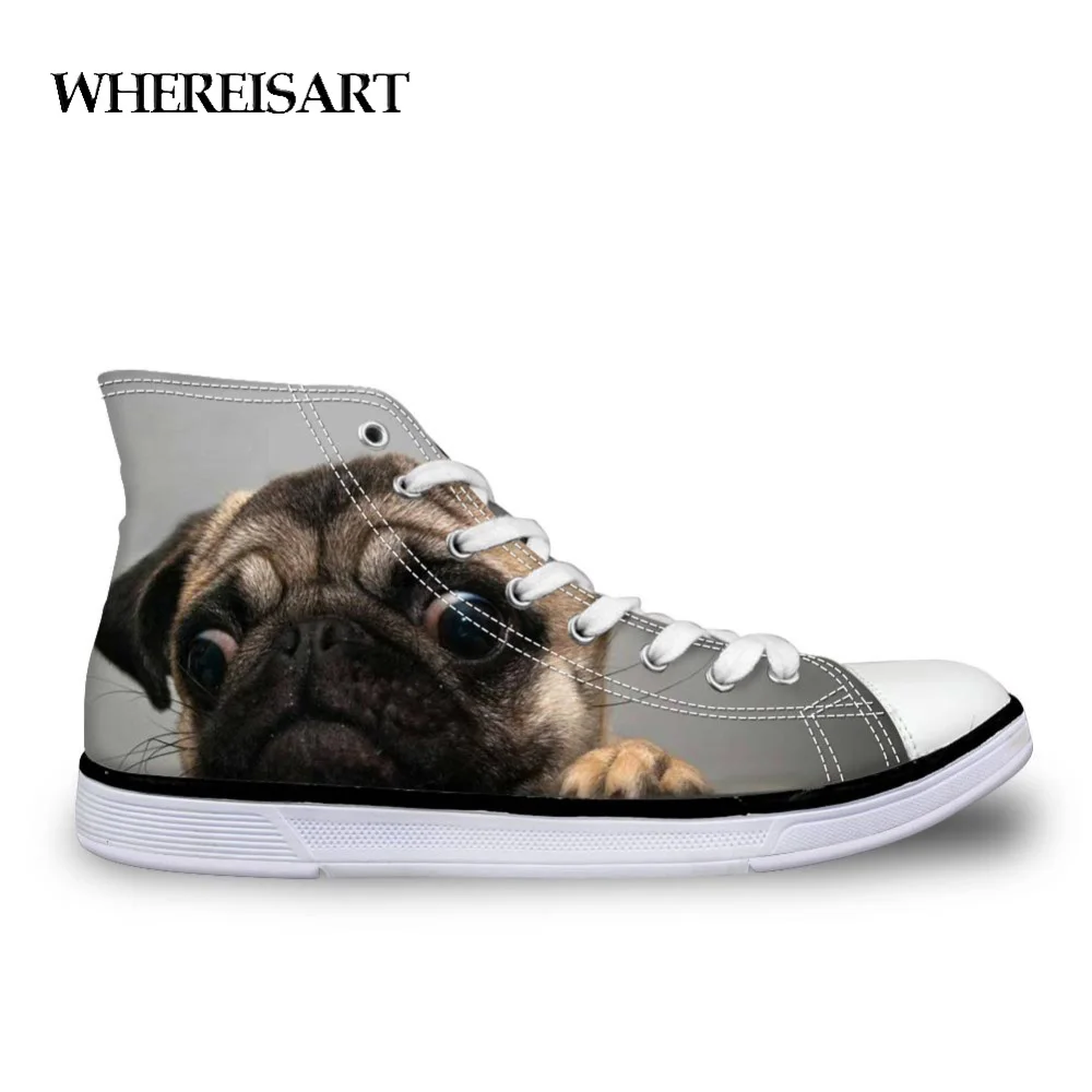 Женская парусиновая обувь WHEREISART на вулканизированной подошве со шнуровкой и