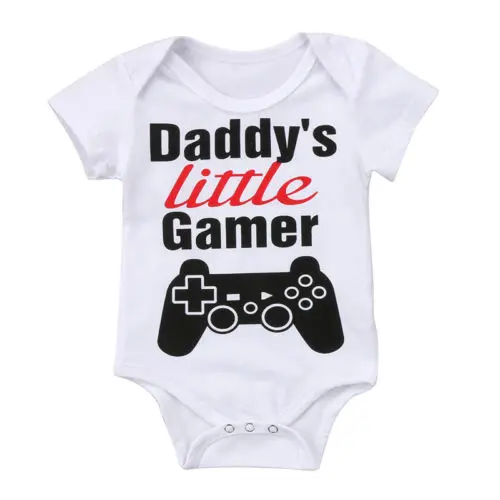 Хлопковый Детский комбинезон для младенцев мальчиков девочек и надписью Daddy's