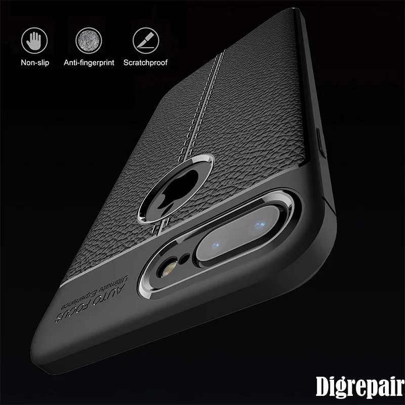 Ультратонкие чехлы для телефонов iPhone 6S 6 7 8 Plus XS Max кожаный чехол мягкий