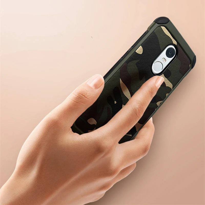 Армейский камуфляжный чехол для телефона с рисунком Xiaomi Mi 6 5 сверхпрочный