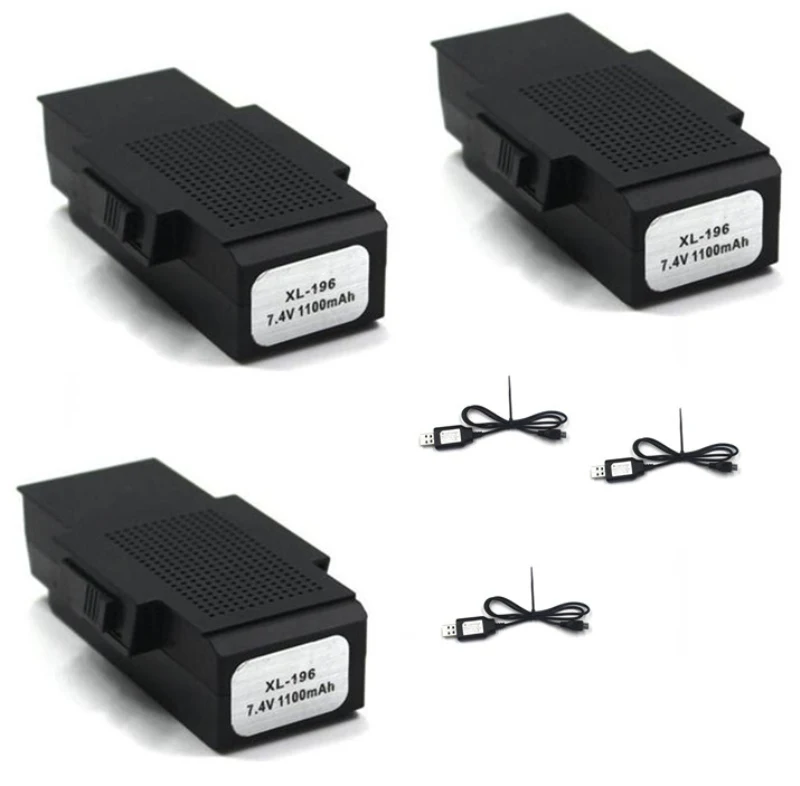 Горячая 7,4 V 1100 mah 3,7 V 1100 mah 2200 mah запасная батарея для SG900 SG900-S X192 X196 wifi FPV RC Дрон модель вертолета