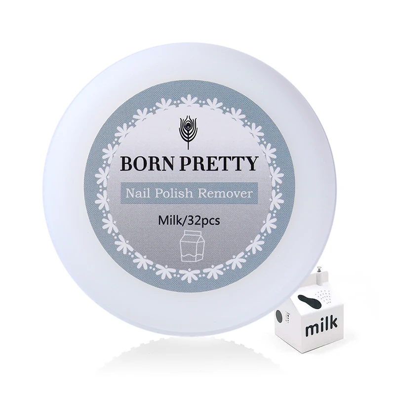 Средство для удаления лака ногтей 32 шт./кор. BORN PRETTY Flavor влажная бумага инструмент