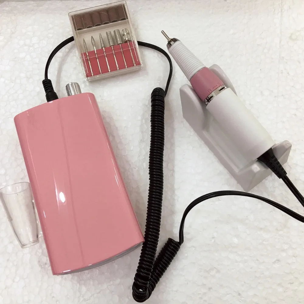 Дизайн ногтей Equitment Портативный зарядки шлифовальные машины высокая скорость