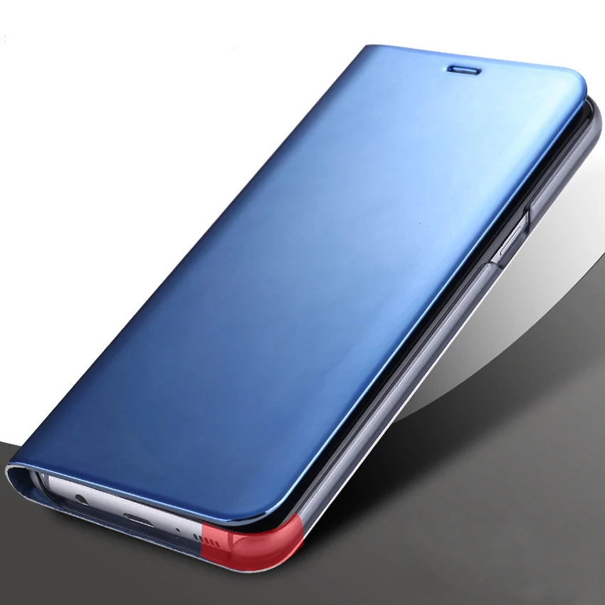 Роскошный зеркальный флип чехол для телефона Samsung Galaxy A3 A5 A7 2017 A 3 5 7 SM A320 A320F A520 A520F