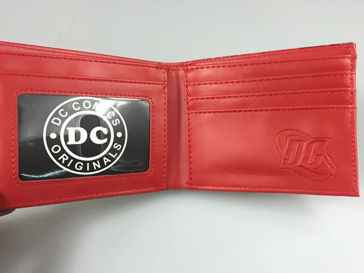 Комиксы Лига Справедливости супергерой флэш Аниме Короткие Кошельки с