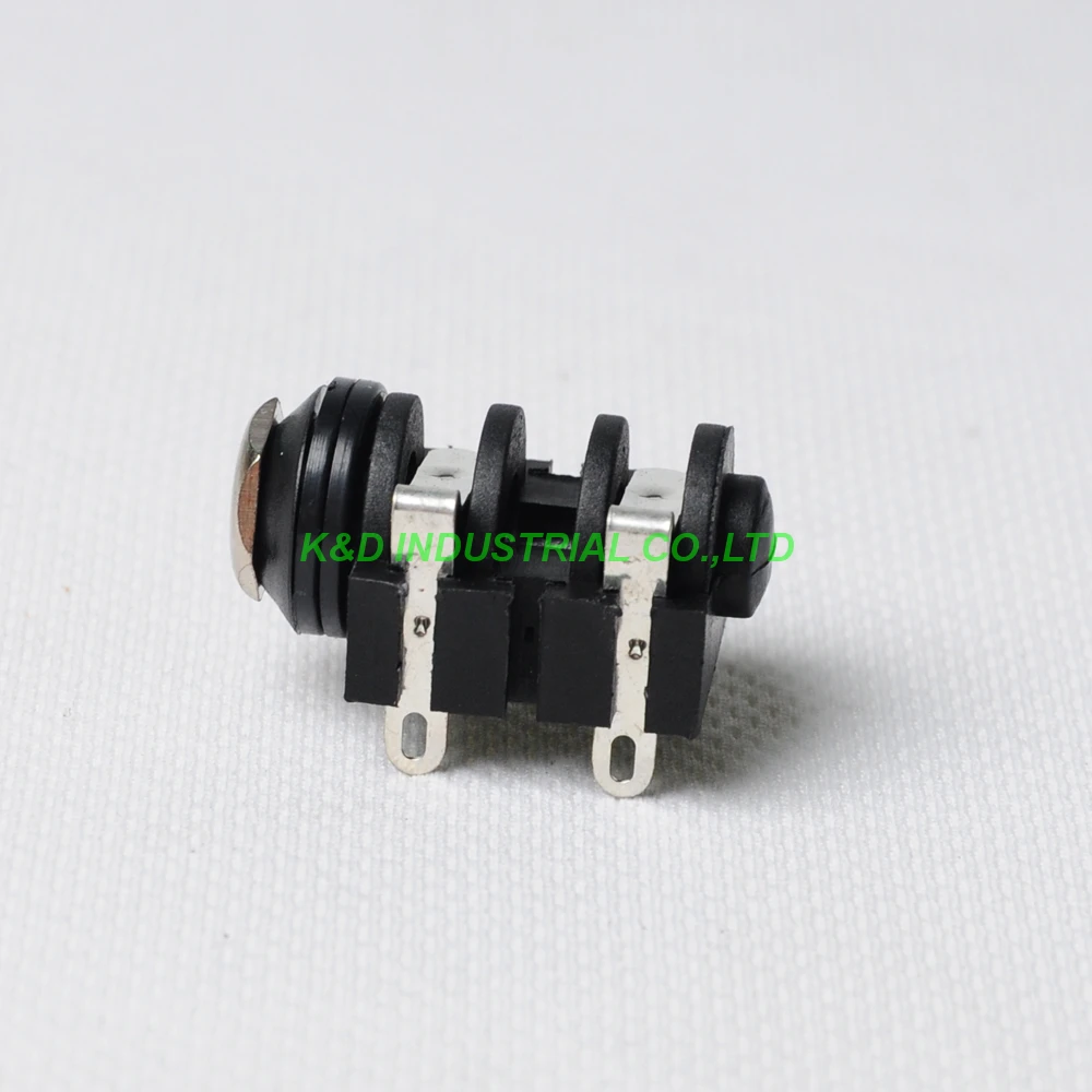 

10pcs 1/4" Cliff 6.35 Phone Jack 4pin Headphone Audio Tube Amplifier Guitar Mono