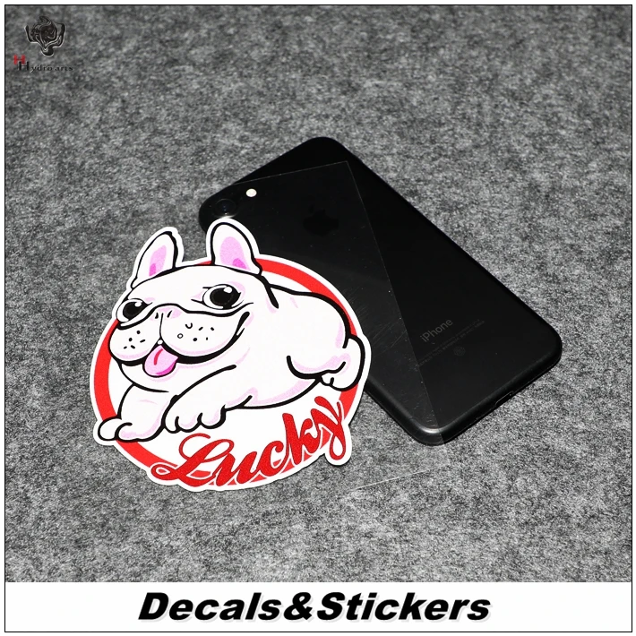 Светоотражающие модифицированные наклейки NO.L060 с мультяшной собакой на удачу 3 м