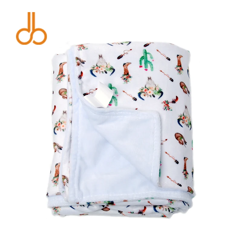 70cm*90cm Cactus Flannelette Baby Blanket Wholesale Blanks Bullskull Cover Soft Toddler Gift for DOM106654 |