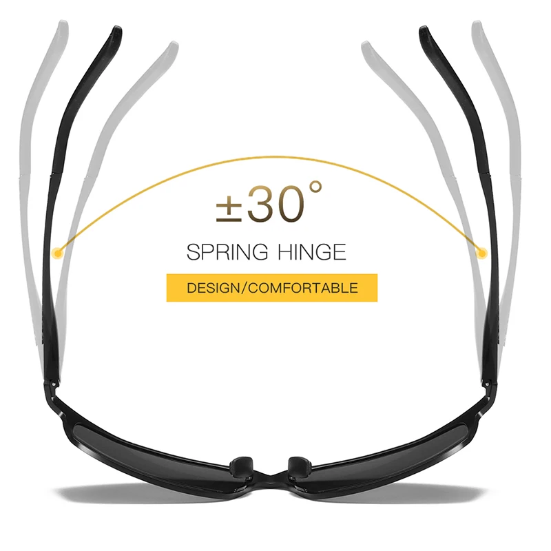 Для Мужчин Поляризованные солнцезащитные очки 2019 Алюминий алюминиево