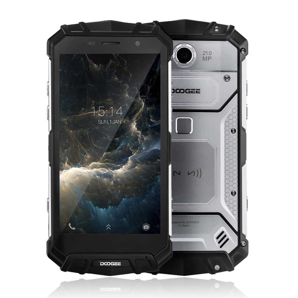DOOGEE S60 IP68 водонепроницаемый смартфон 6 ГБ + 64 5 2 &quotHelio P25 Восьмиядерный Android 7 0 5580 мАч