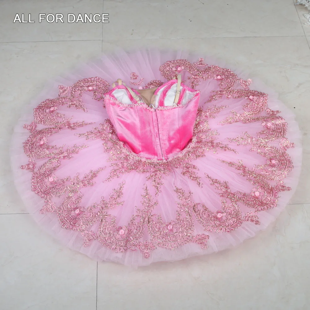 Розовый бархатный лиф для взрослых профессиональная балетная танцевальная