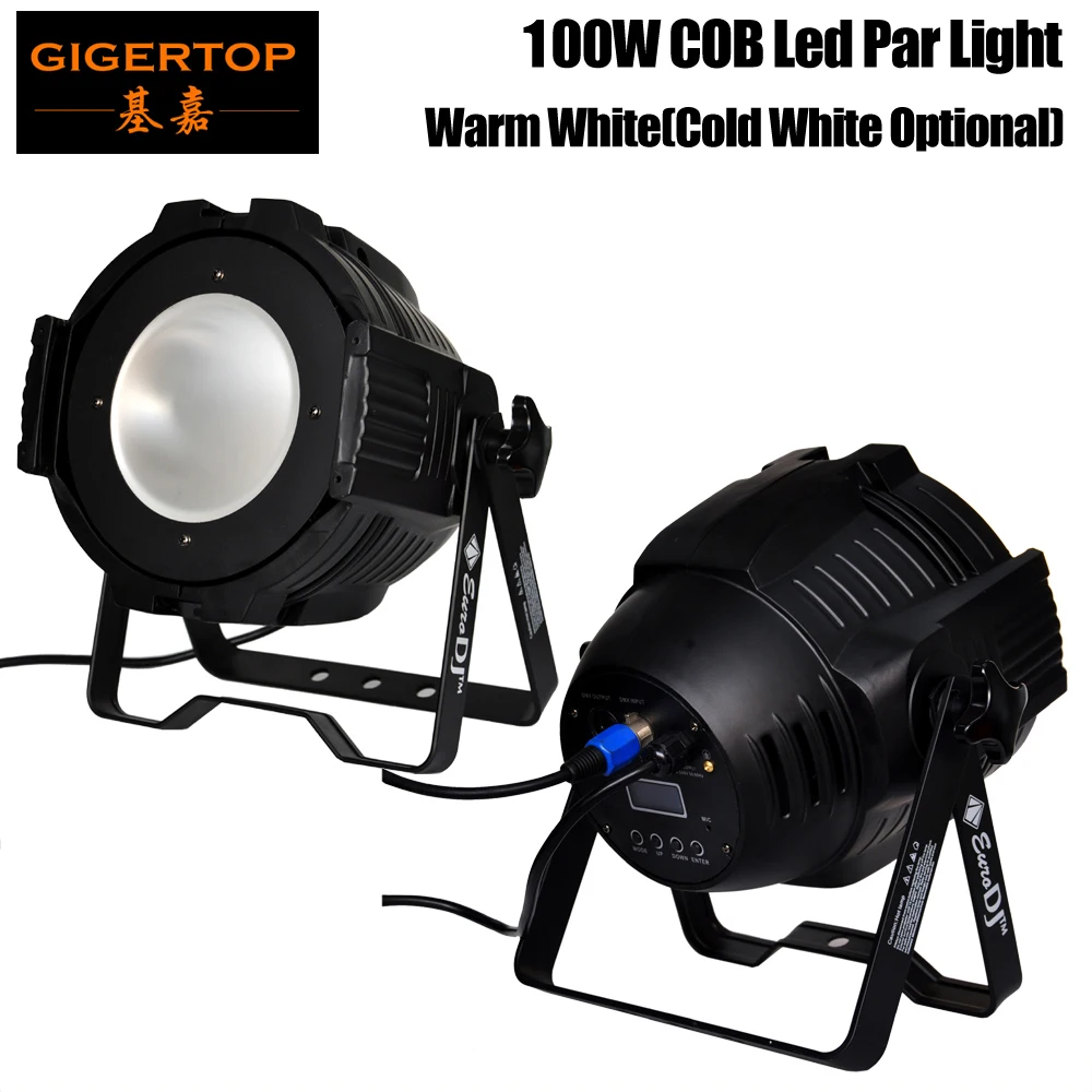 

New Design 100W Warm White Stage Led Par Cans DMX, Master/Slave, Stand Alone & Sound Active Hanging Bracket Included 100V-220V