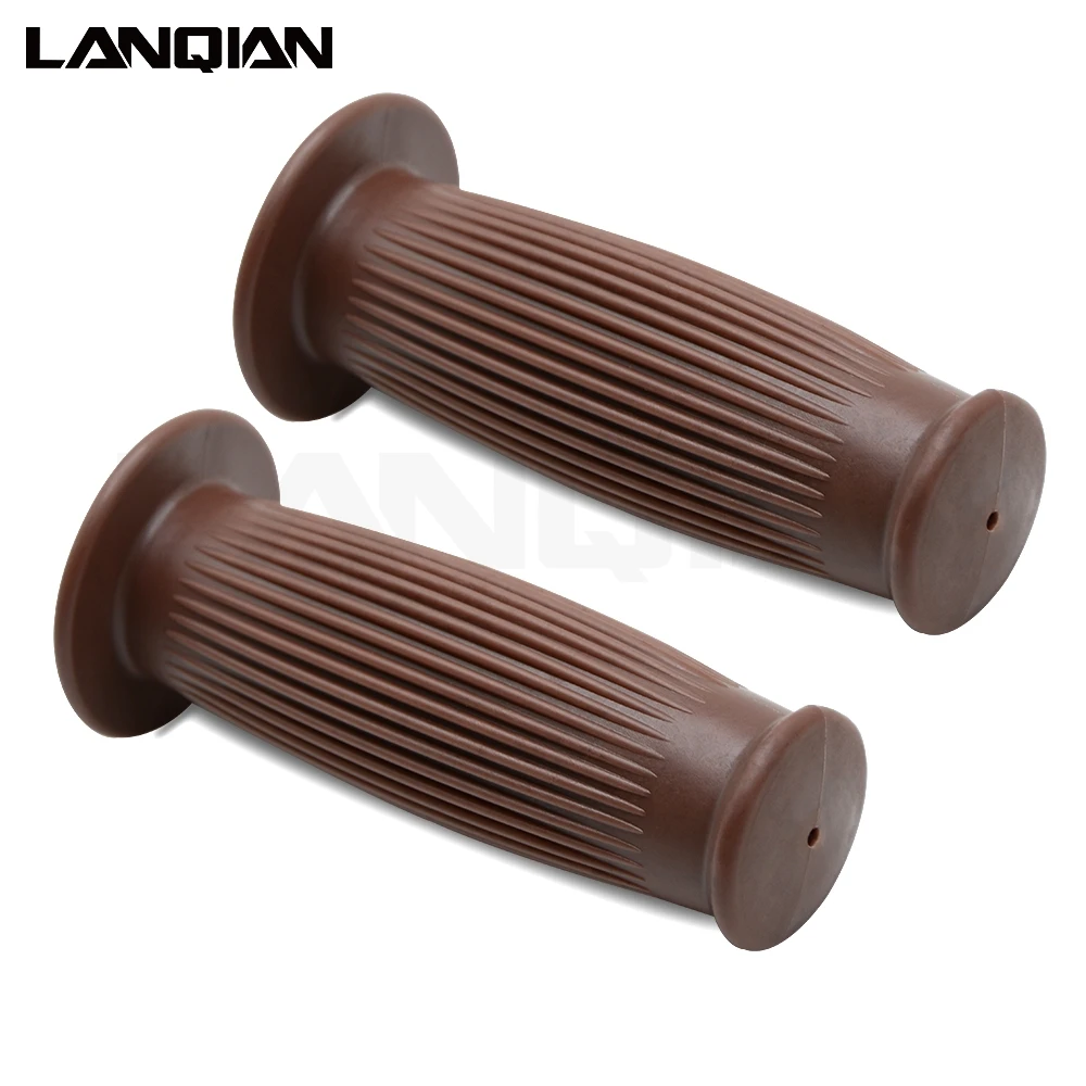 Новые винтажные аксессуары для мотоциклов Cafe Racer резиновые ручки 7/8 дюйма 22 мм CG125