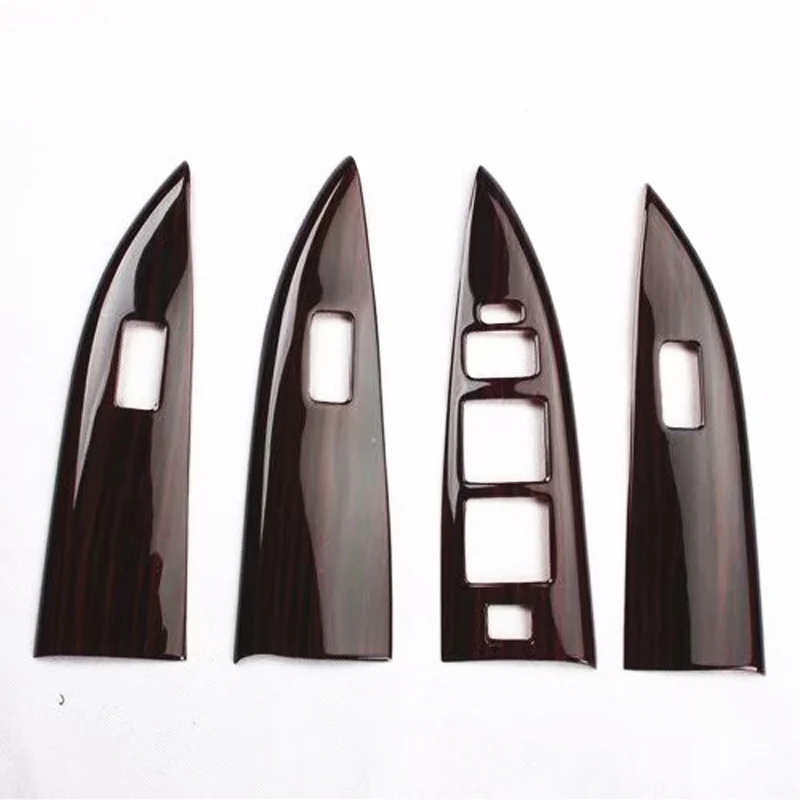 Window Switch TOMEFON для Mazda 6 от 2006 до ABS деревянная краска для межкомнатных дверей панель передняя AC вентиляционная средняя подлокотник коробка Задняя накладка Стайлинг - Название цвета: Window Switch