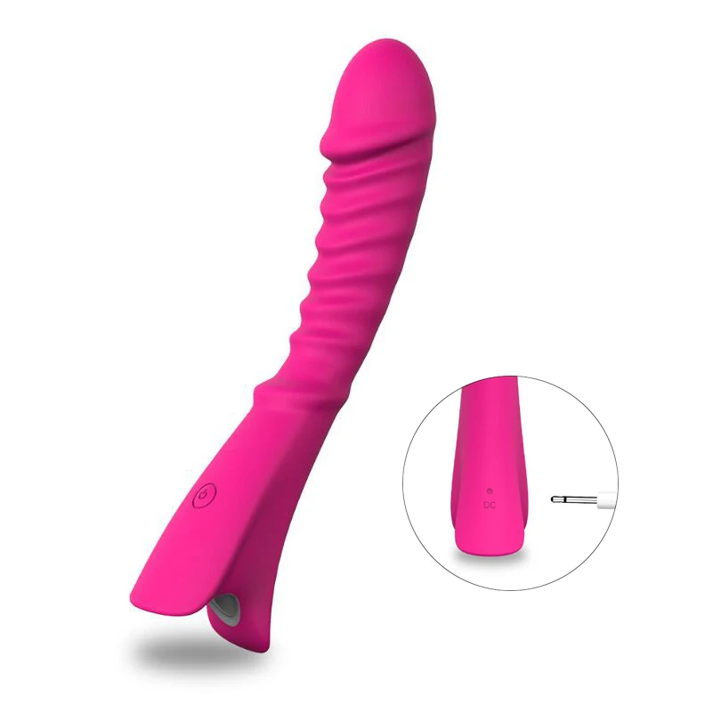 Фаллоимитатор вибратор 9 скоростей массажер для тела сильный G Spot Клитор