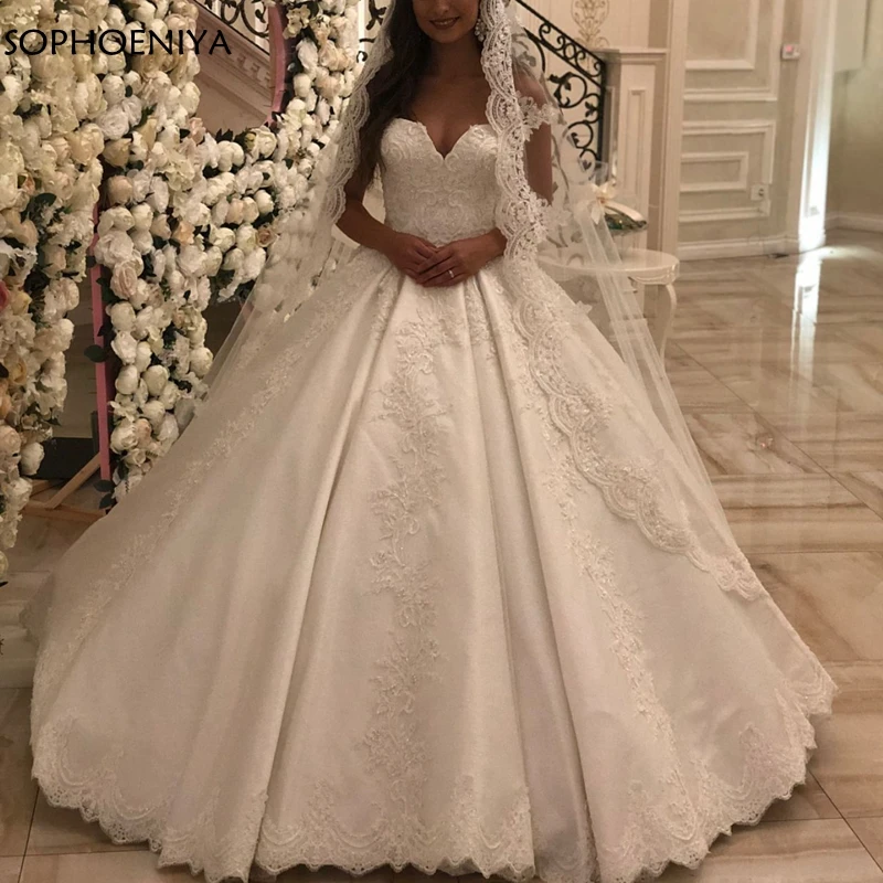 Новое поступление Бальные торжественные платья халат de mariage 2021 Свадебные Casamento