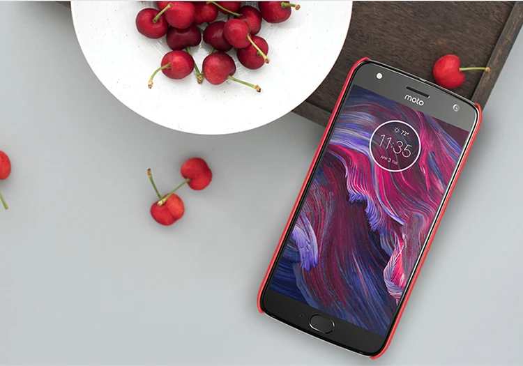 Чехол для MOTO X4, чехол для MOTO X4, чехол Nillkin, суперматовый защитный чехол из поликарбоната для MOTO X4, матовый чехол с защитой экрана