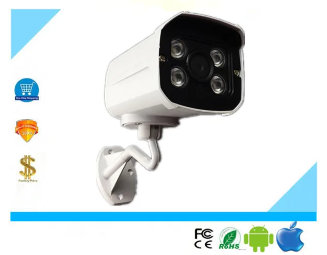 IP Металлическая Цилиндрическая камера видеонаблюдения 4.0MP 2560*1440 XM530 + SC5239 H.265 IP66