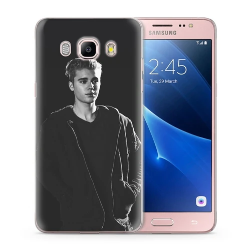 Coque For Funda Samsung Galaxy J5 2016 Case J510 J510F Tobacco Leaf Pattern Clear Soft TPU Silicone Q020 |