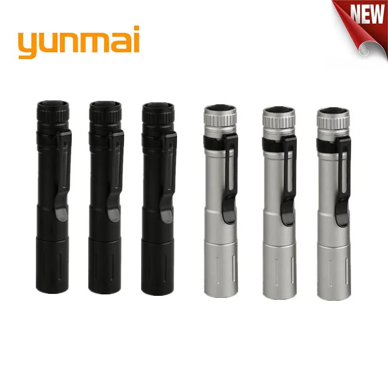 Yunmai 6 шт. мини-фонарик XPE светодиодный портативный фонарик масштабируемый